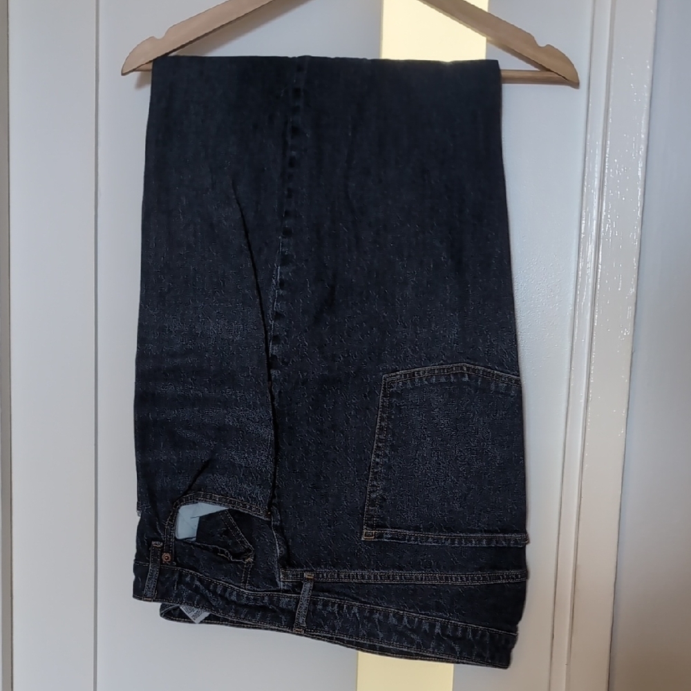 Old Navy Women's Dark Blue Relaxed Jeans